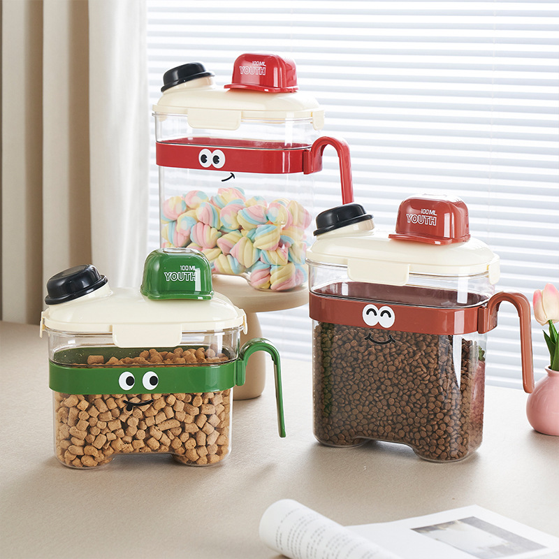 Food Storage Equipment - Moisture-proof food-grade storage containers for cat