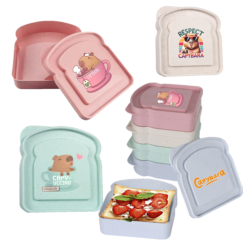 Food Storage Equipment - Capybara Sandwich Food Storage Case Container