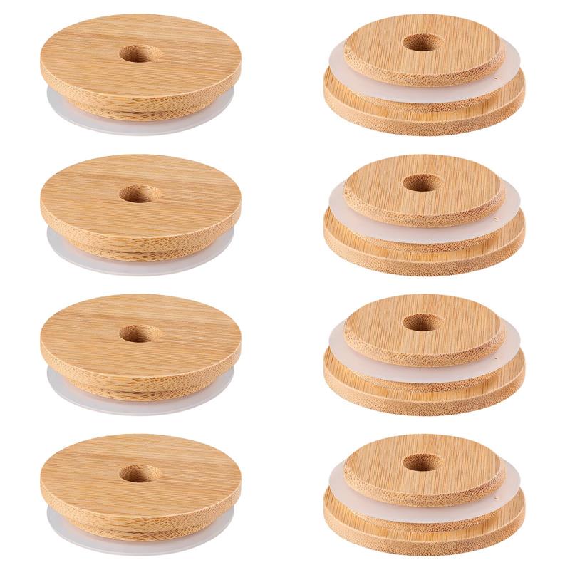 Mason Jar Wide Mouth - Jar Lids Straw Lid With Glass