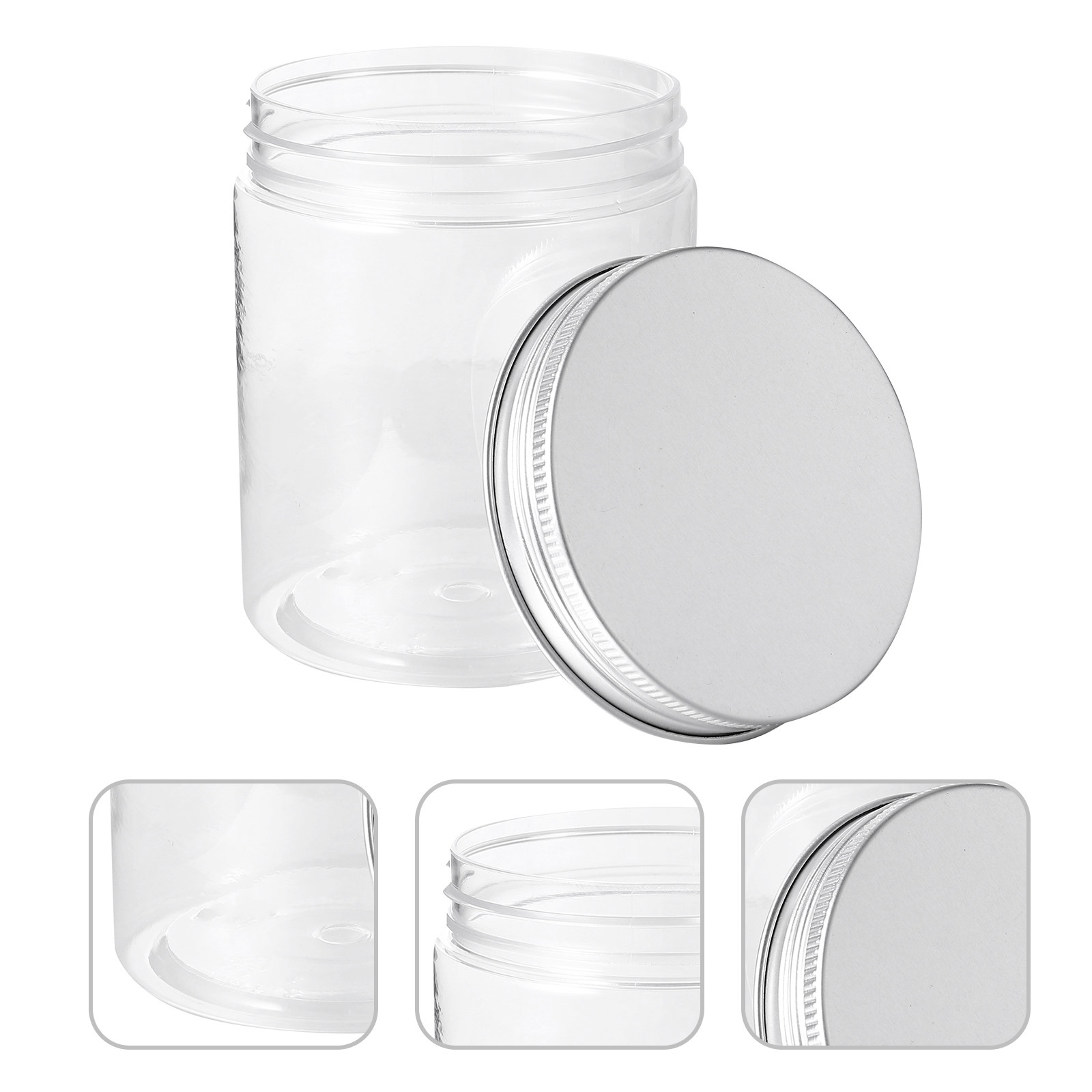 Food Storage Pet - 12Pcs Plastic Storage Jars Household Sealed