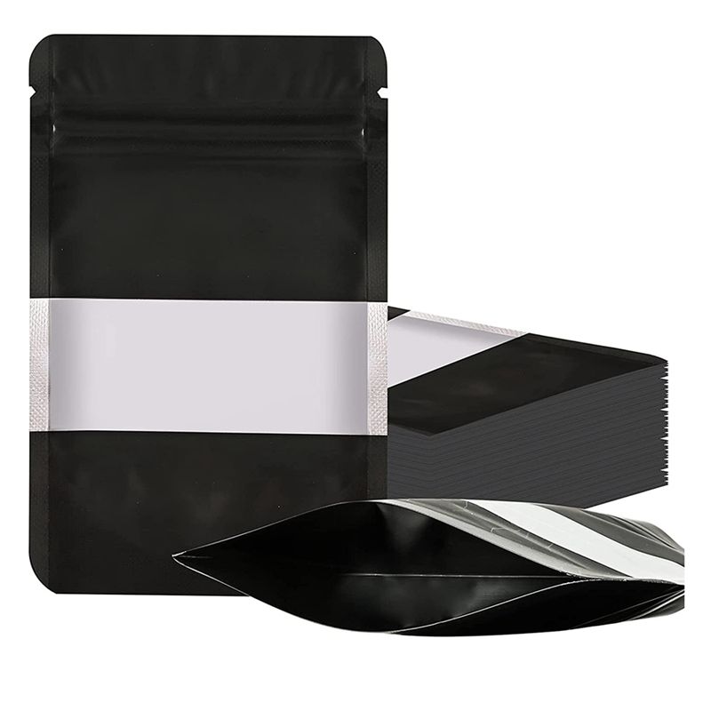 Food Storage In Mylar Bags - Y42A-400Pcs Smell Proof Mylar Bags, Resealable