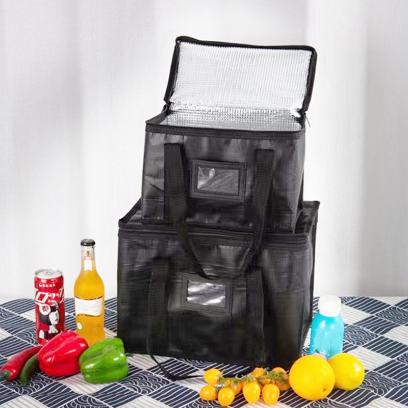 1pc Large Insulated Picnic Bag - Food Storage Zipper Bags ulasan dan harga
