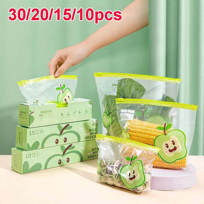 Reusable Zip Lock Bag Food Gra - Food Storage Zipper Bags ulasan dan harga