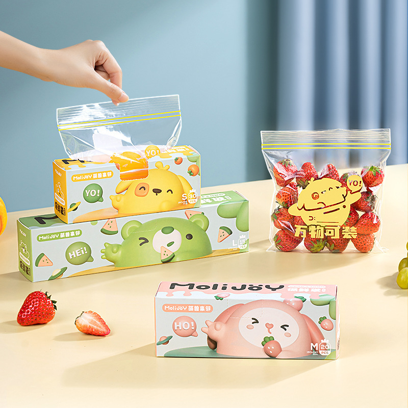 Reusable Zip Lock Bag Food Gra - Food Storage Zipper Bags ulasan dan harga