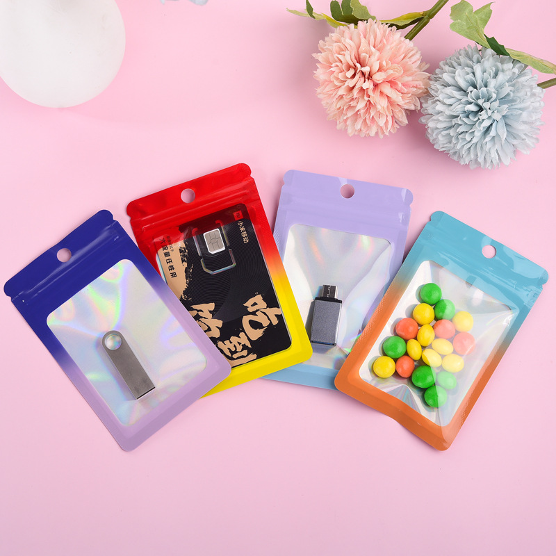 1000Pcs Laser Color Gradient Z - Food Storage In Mylar Bags ulasan dan harga