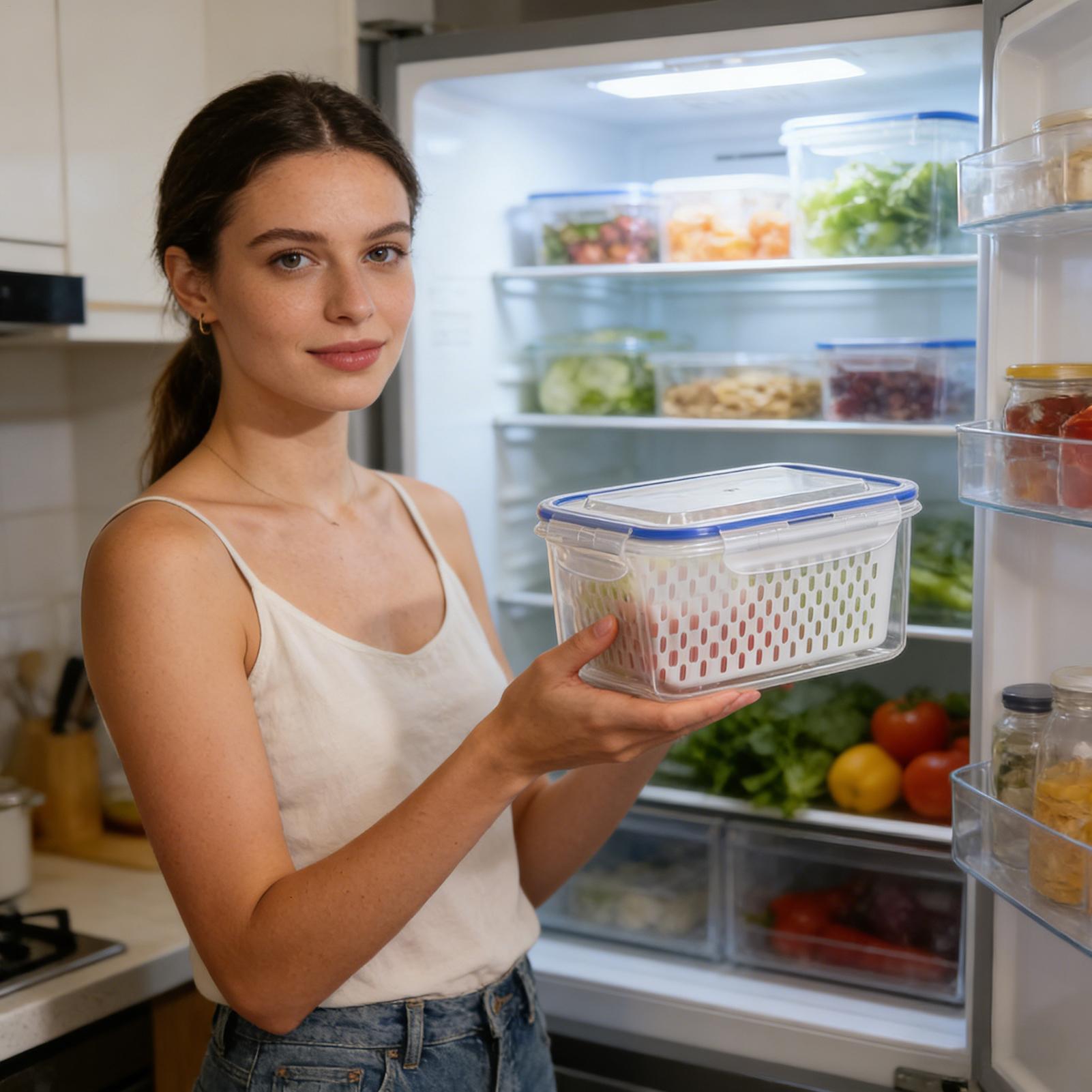 4 In 1 Food Storage Container  - Food Storage Refrigerator ulasan dan harga