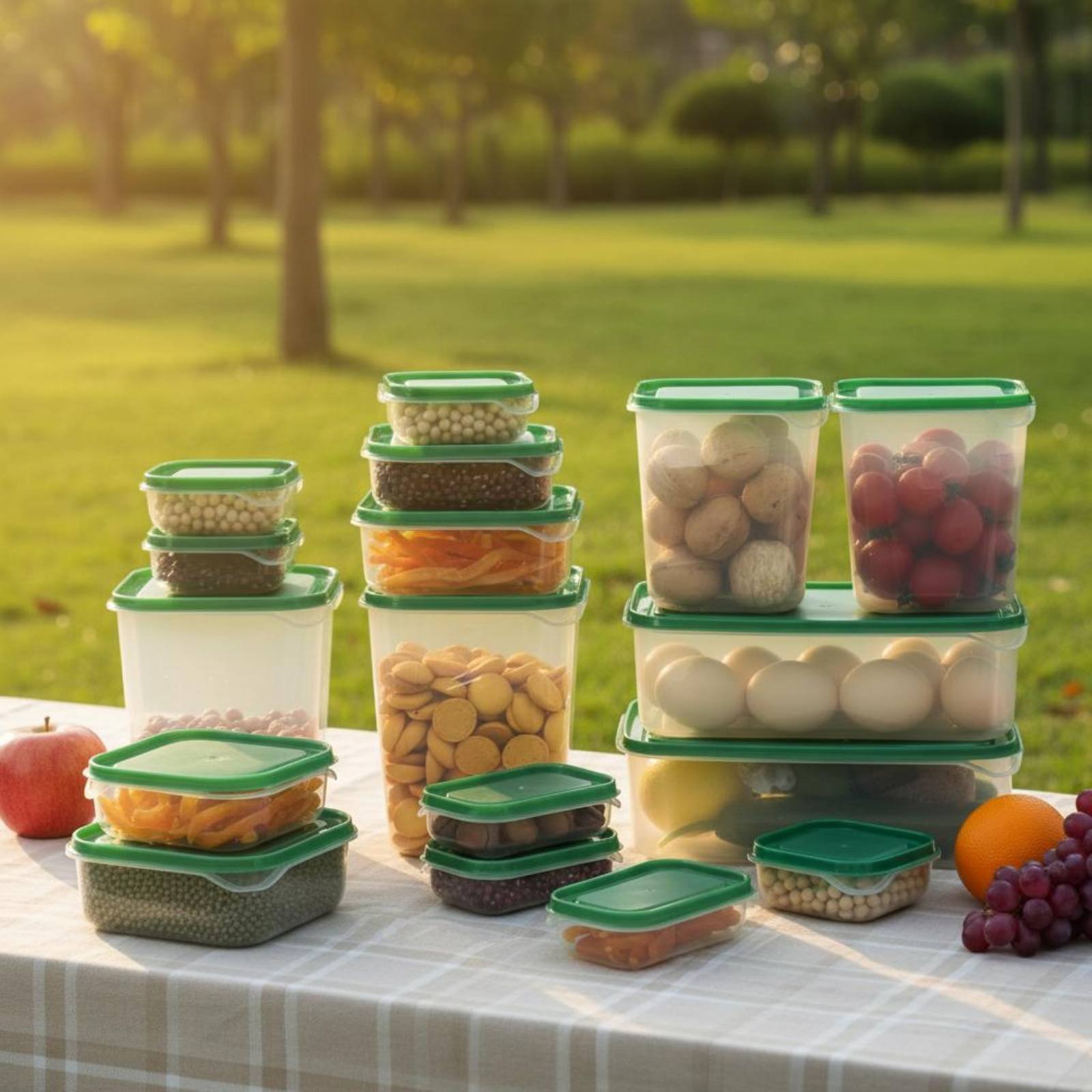 17 Pieces Fridge Storage Box S - Food Storage Refrigerator ulasan dan harga