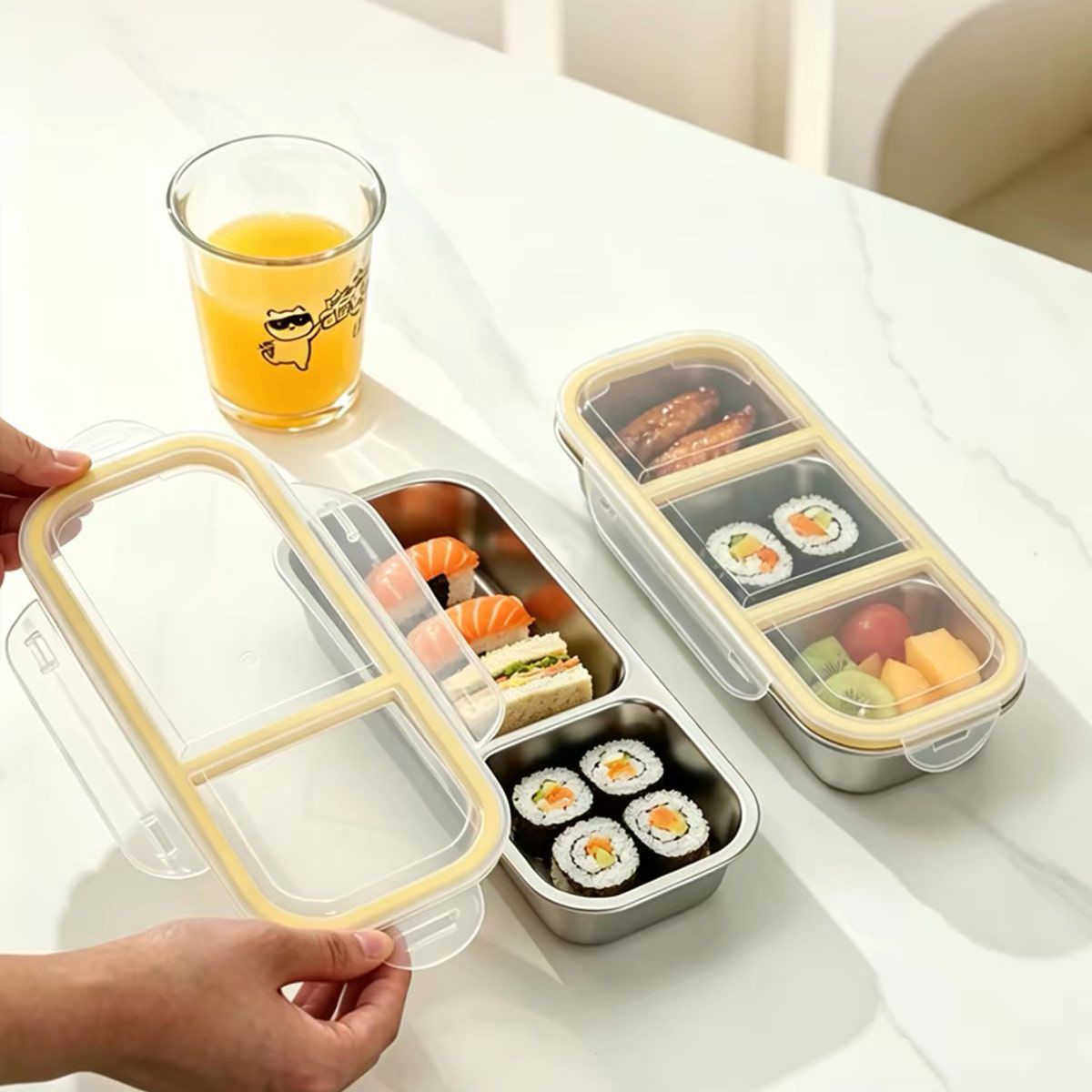 Stainless Steel Food Storage B - Food Storage Oven Safe ulasan dan harga