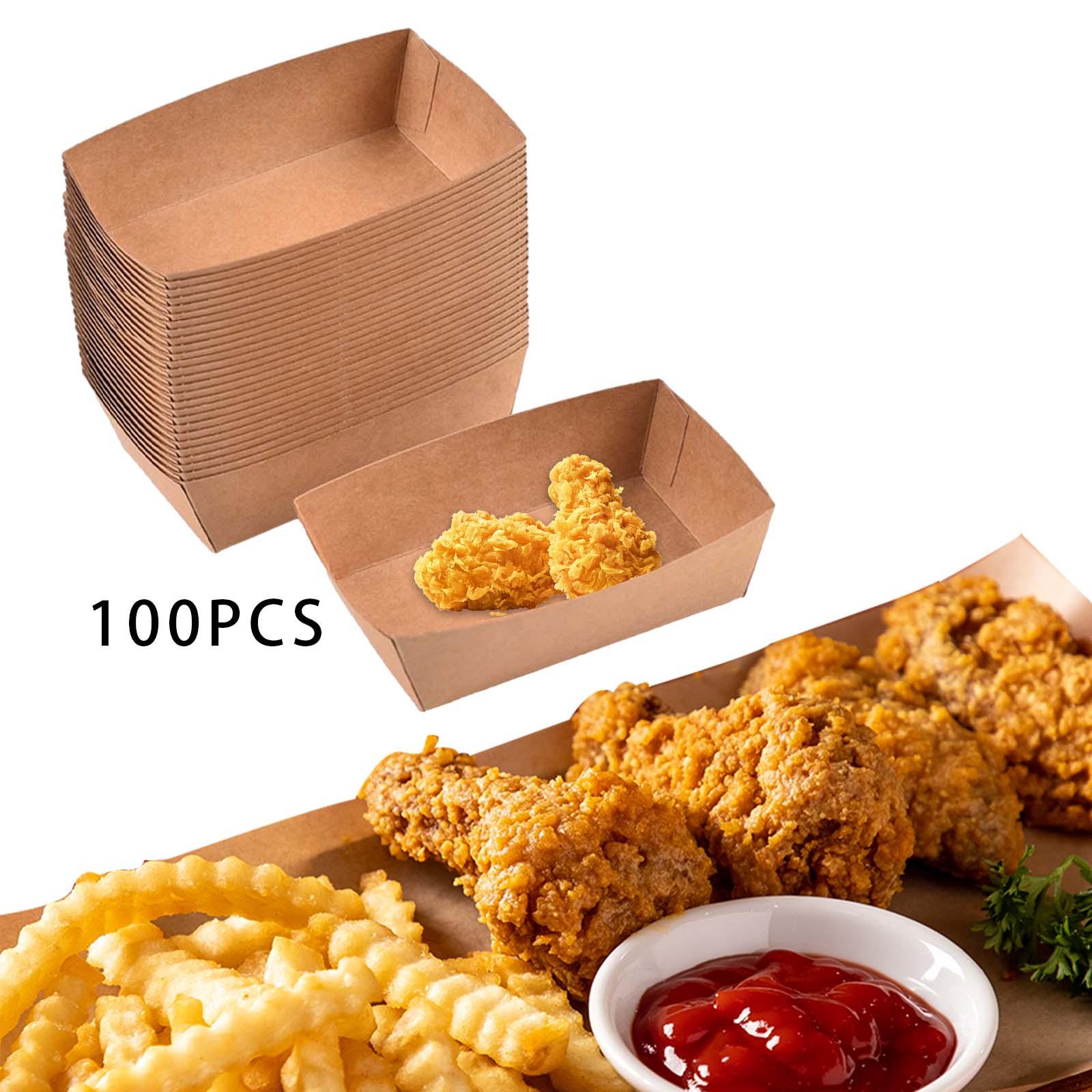 100Pcs Take Out Food Serving B - Food Storage Dog ulasan dan harga