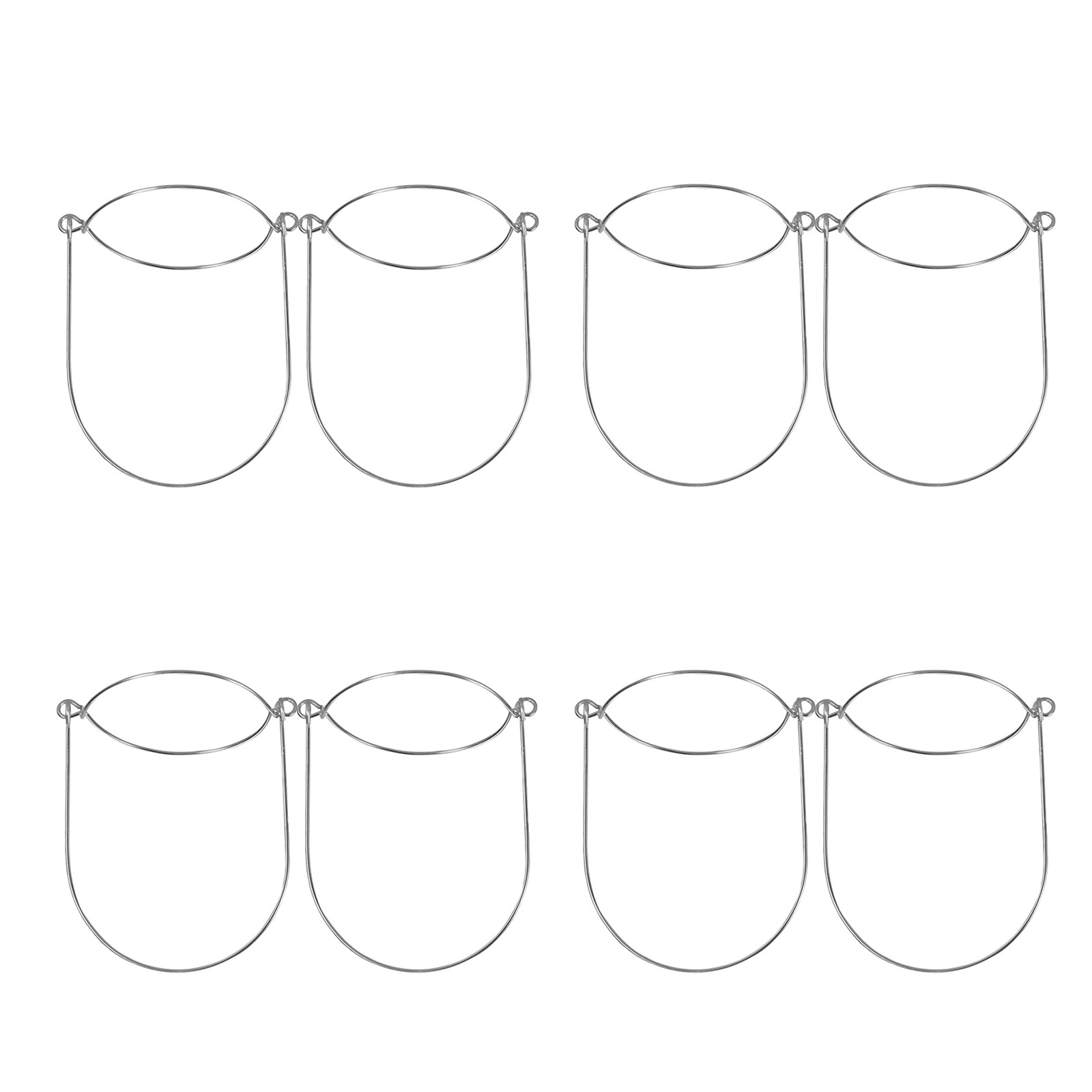 8Pcs Stainless Steel Wire Hand - Mason Jar Wide Mouth ulasan dan harga