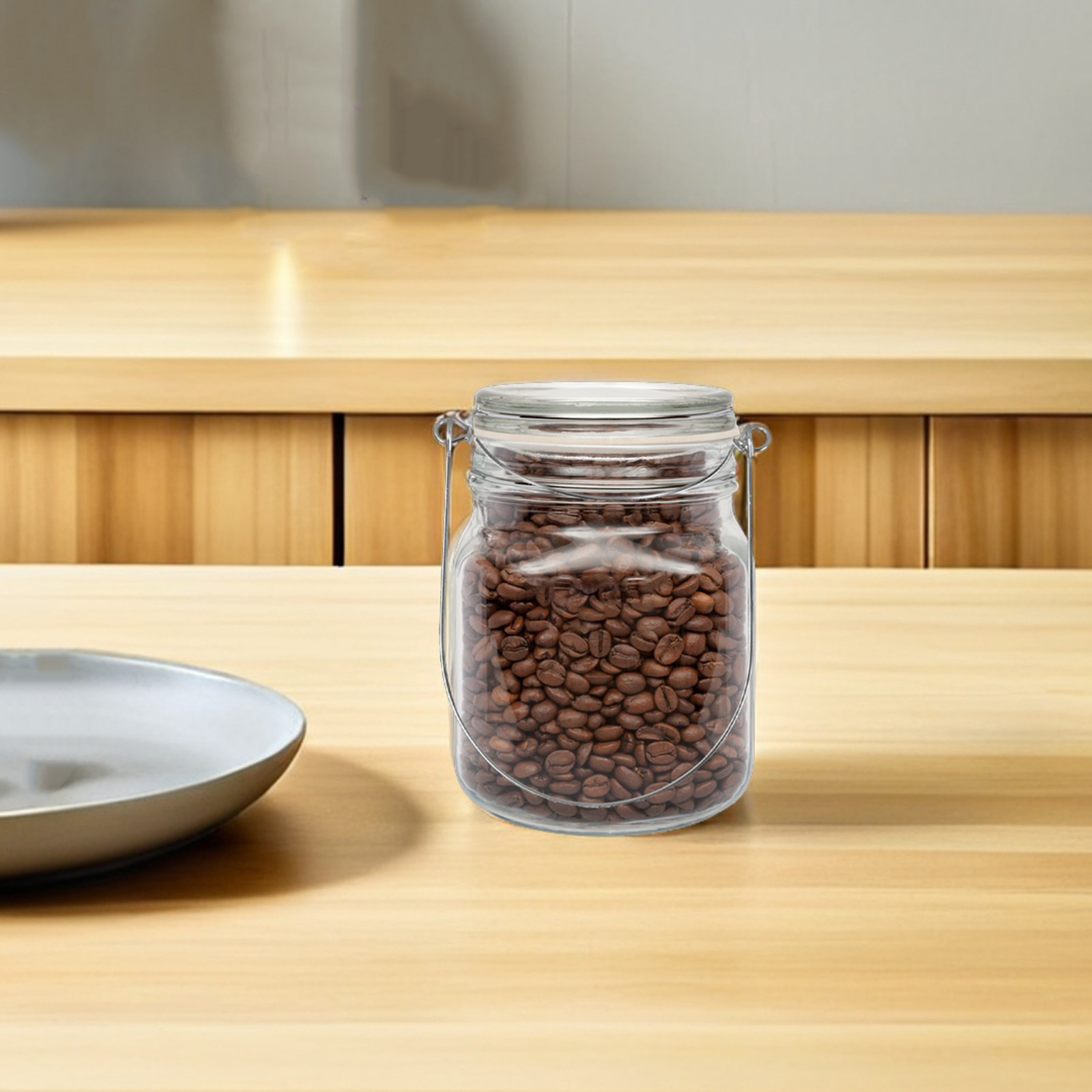 8Pcs Stainless Steel Wire Hand - Mason Jar Wide Mouth ulasan dan harga