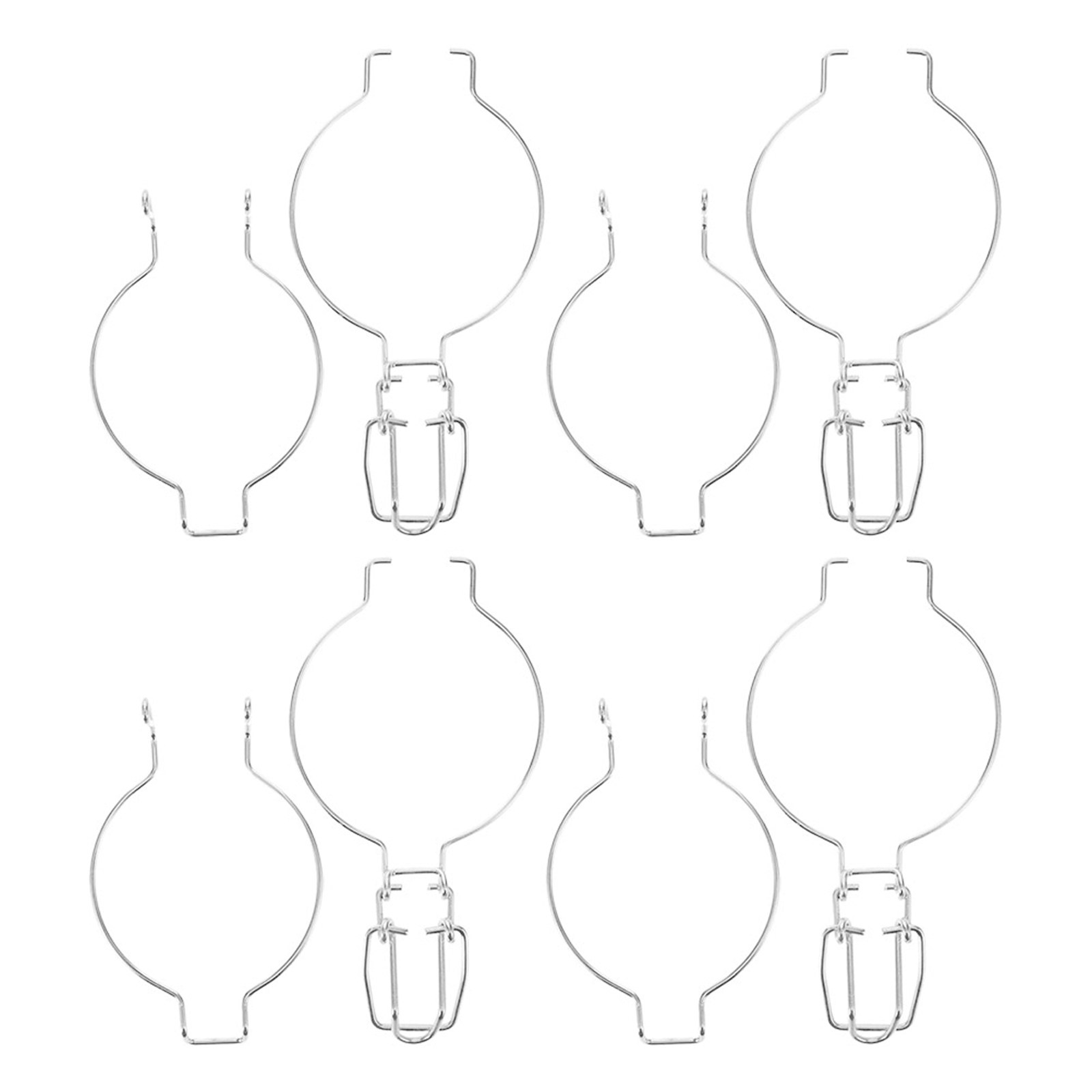 4Pcs Stainless Steel Spring Cl - Mason Jar Wide Mouth ulasan dan harga