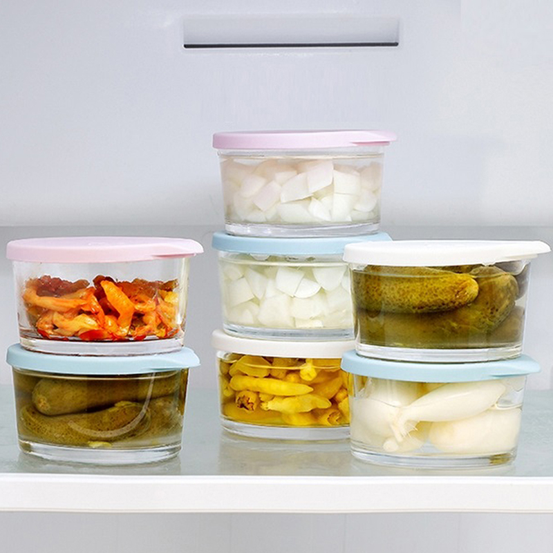 ●Microwave Safe Round Food Sto - Food Storage Refrigerator ulasan dan harga