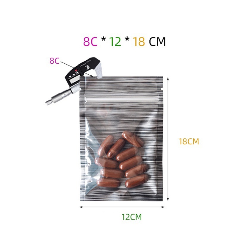 2000Pcs/Lot 4 Size Reclosable  - Food Storage In Mylar Bags ulasan dan harga