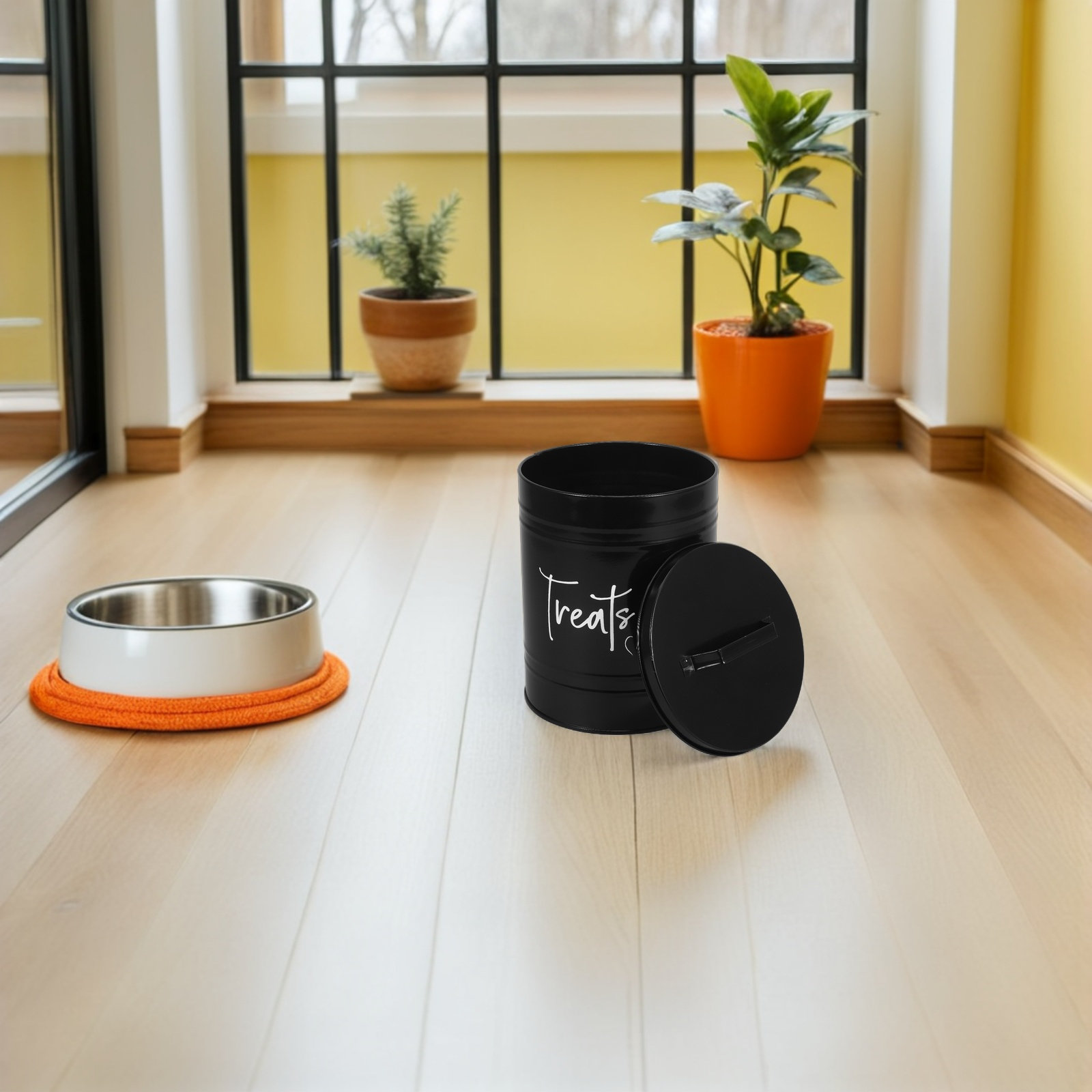 Airtight Dog Treat Container M - Food Storage Dog ulasan dan harga