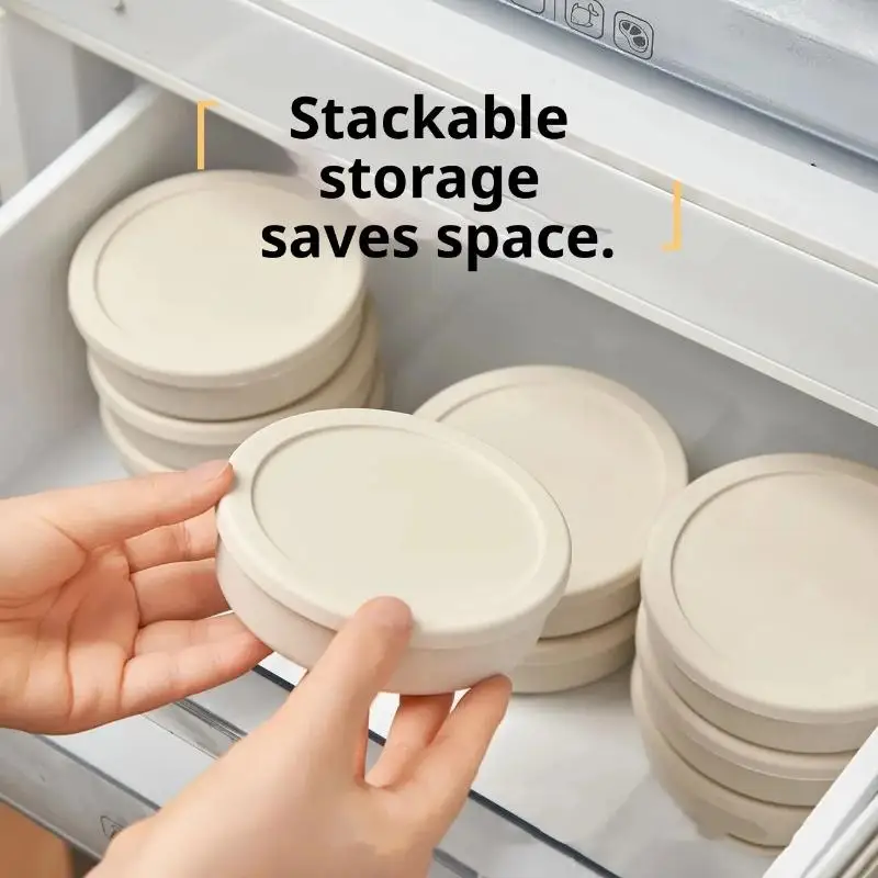 1PC Burger Patty Storage Non S - Food Storage Eco Friendly ulasan dan harga