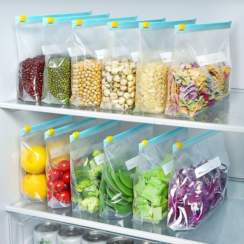 100Pcs Slider Gallon Food Stor - Food Storage Zipper Bags ulasan dan harga