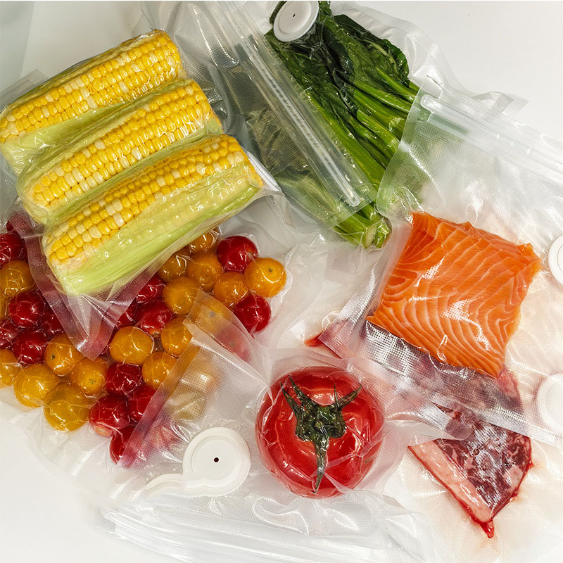 Upgraded Version vacuum food s - Food Storage Zipper Bags ulasan dan harga
