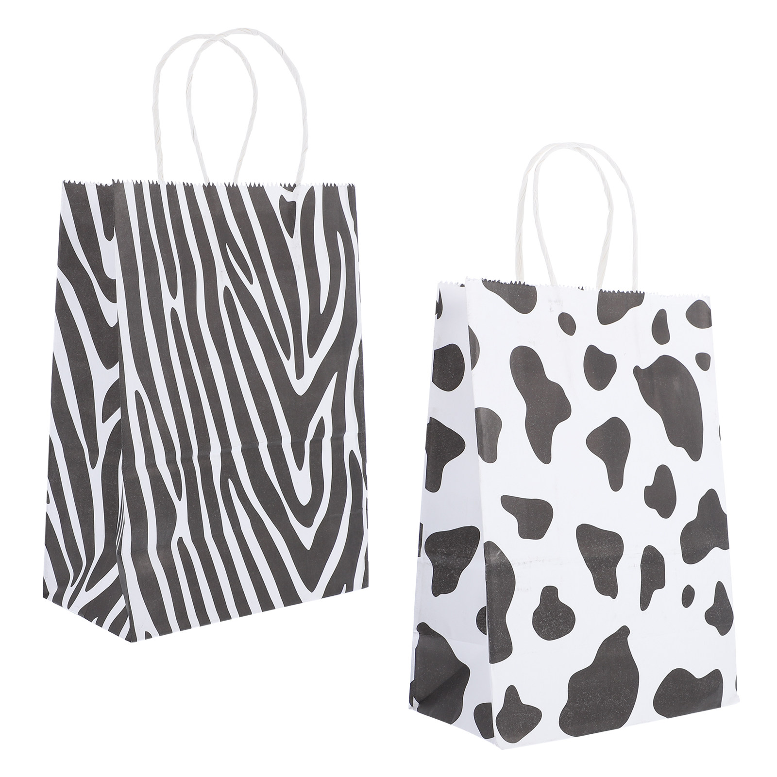 24Pcs Zebra Pattern Paper Pack - Zebra Food Storage ulasan dan harga