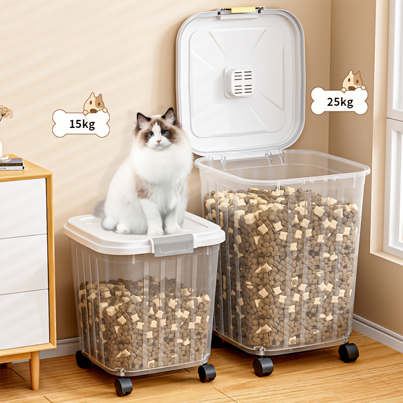 1 X 15kg Large-Capacity Pet Fo - Food Storage Food Safety ulasan dan harga
