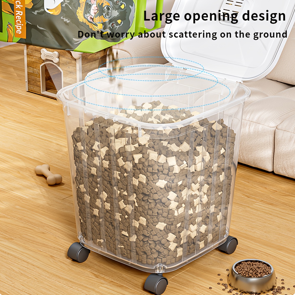1 X 15kg Large-Capacity Pet Fo - Food Storage Food Safety ulasan dan harga