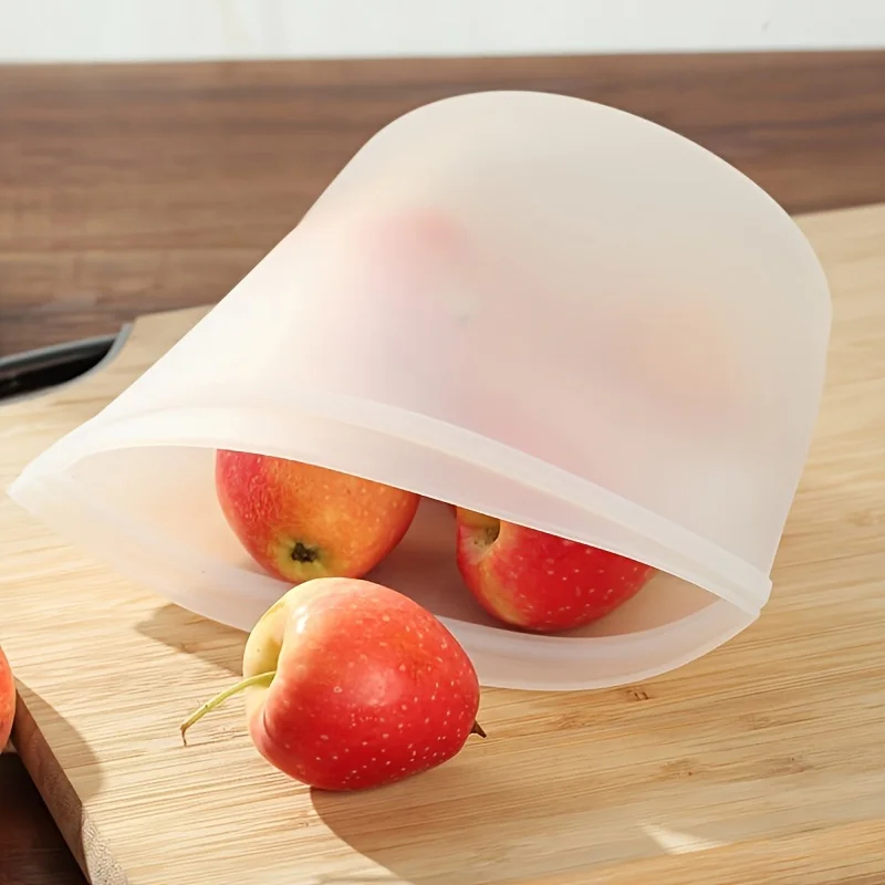 Reusable Silicone Storage Bags - Food Storage Zipper Bags ulasan dan harga