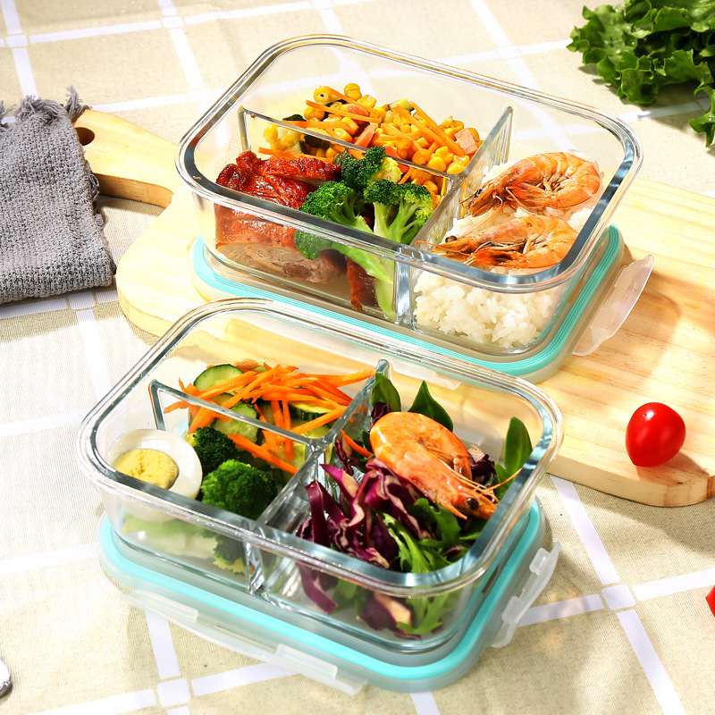 Glass Fresh-Keeping Box high B - Food Storage Eco Friendly ulasan dan harga