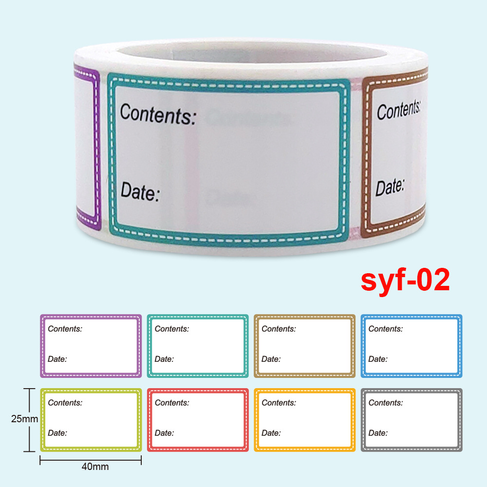 Safe Date Food catalog Storage - Food Storage Label ulasan dan harga