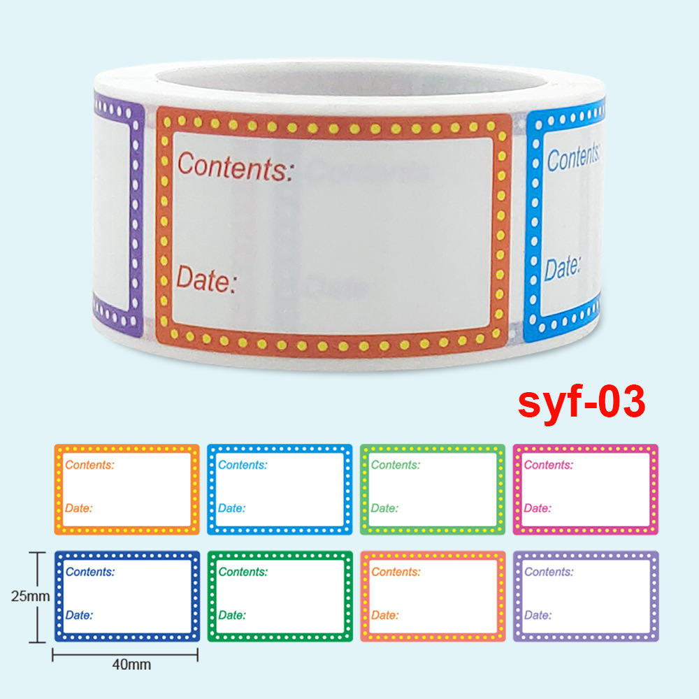 Safe Date Food catalog Storage - Food Storage Label ulasan dan harga