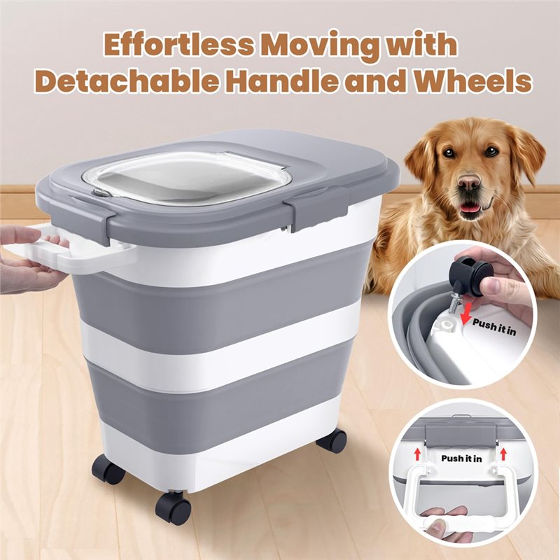 A53Q-Food Storage Container 1P - Food Storage Dog ulasan dan harga