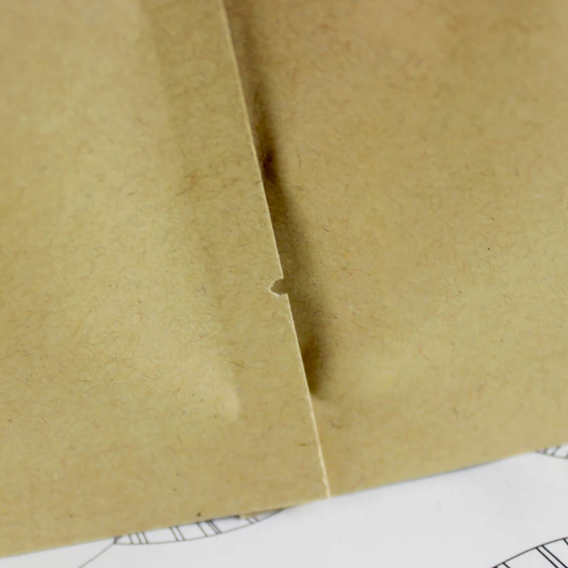 8*12cm Open Top Brown Kraft Pa - Food Storage In Mylar Bags ulasan dan harga