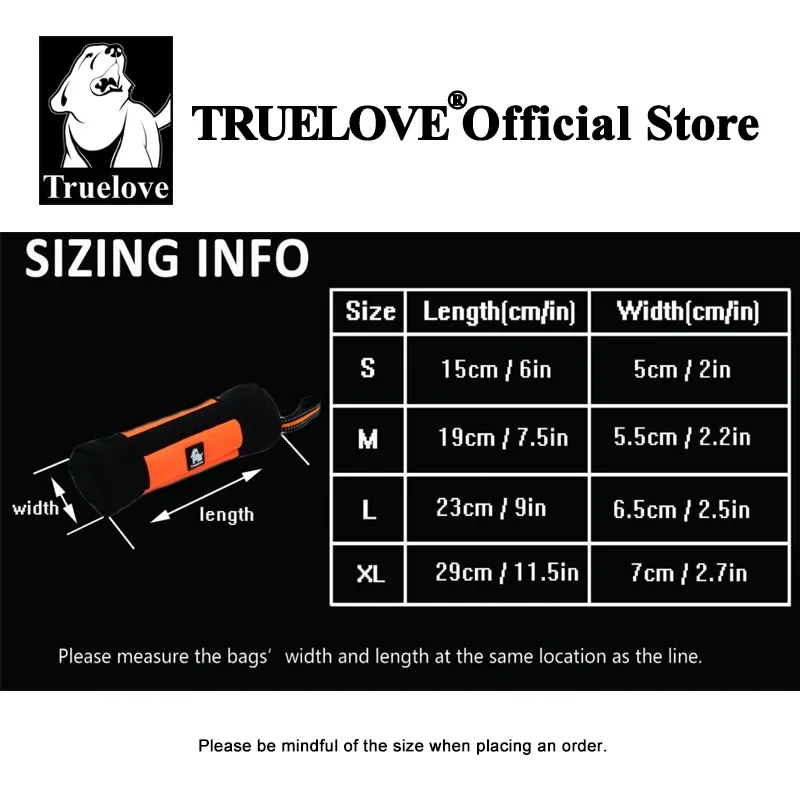 Truelove Dog Training Retrieve - Food Storage Zipper Bags ulasan dan harga