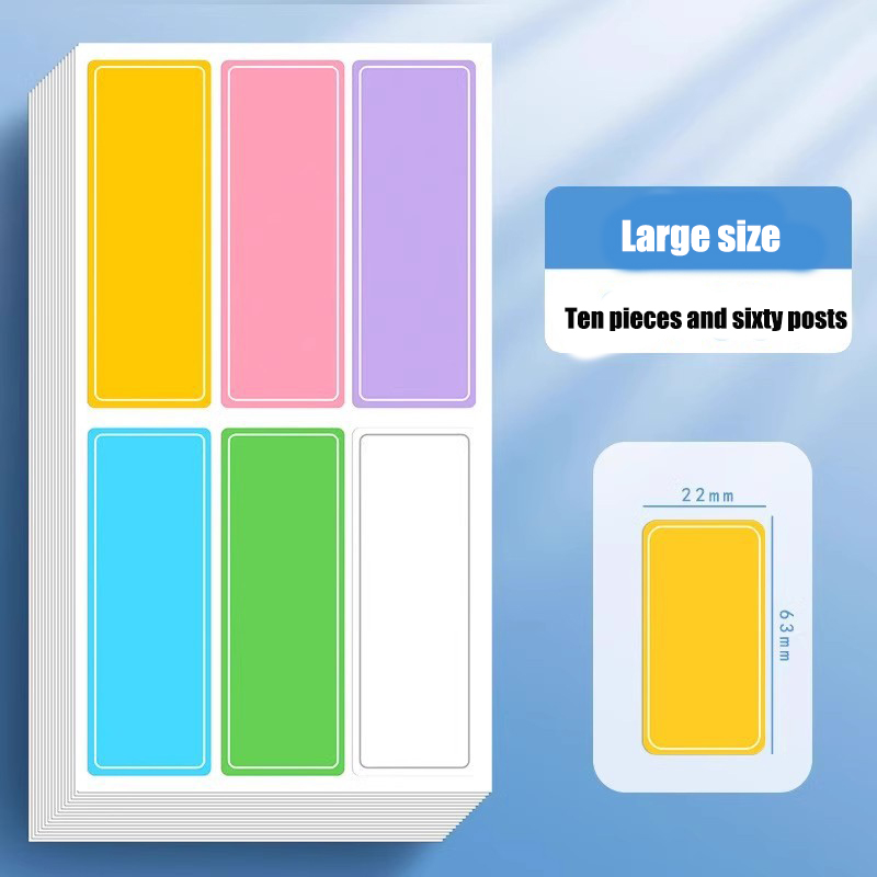 Colored Self-adhesive Waterpro - Food Storage Label ulasan dan harga