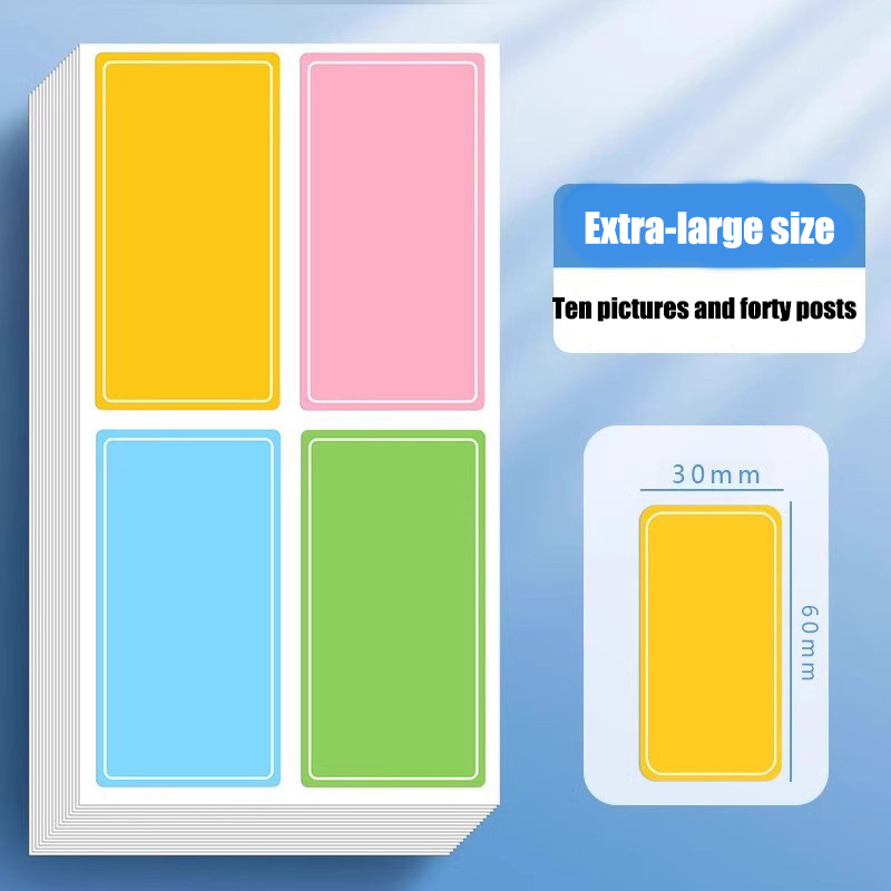 Colored Self-adhesive Waterpro - Food Storage Label ulasan dan harga