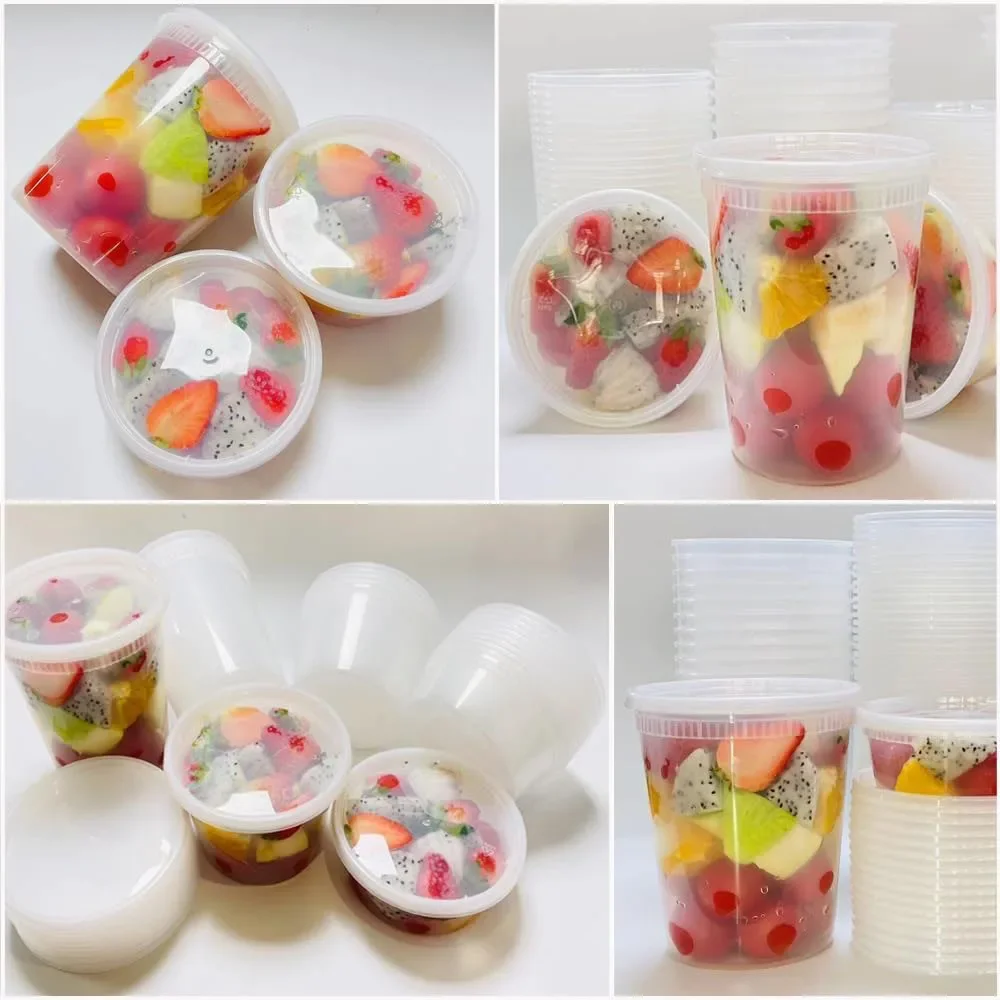 24pcs Deli Food Storage Contai - Food Storage Freezer ulasan dan harga