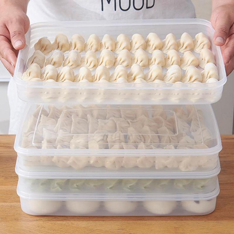 New·Kitchen Storage Box Refrig - Food Storage Freezer ulasan dan harga