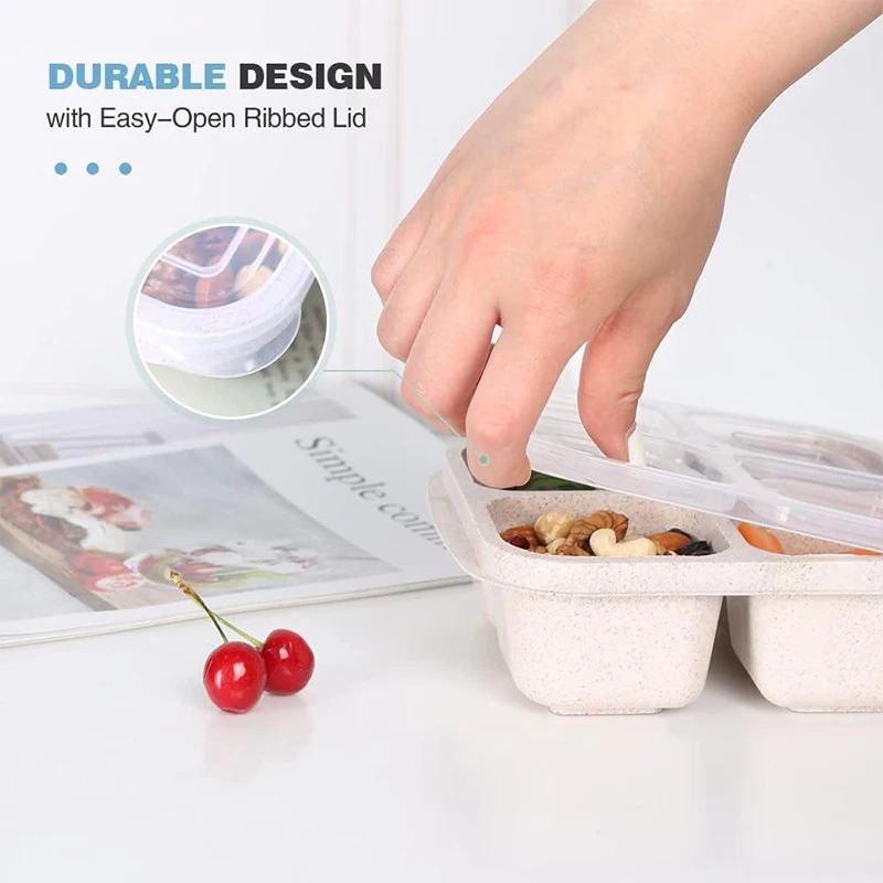4 Grids Food Storage Box Porta - Food Storage Freezer ulasan dan harga