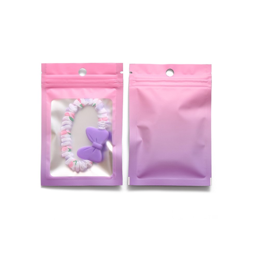50pcs Gradient Bags Resealable - Food Storage In Mylar Bags ulasan dan harga