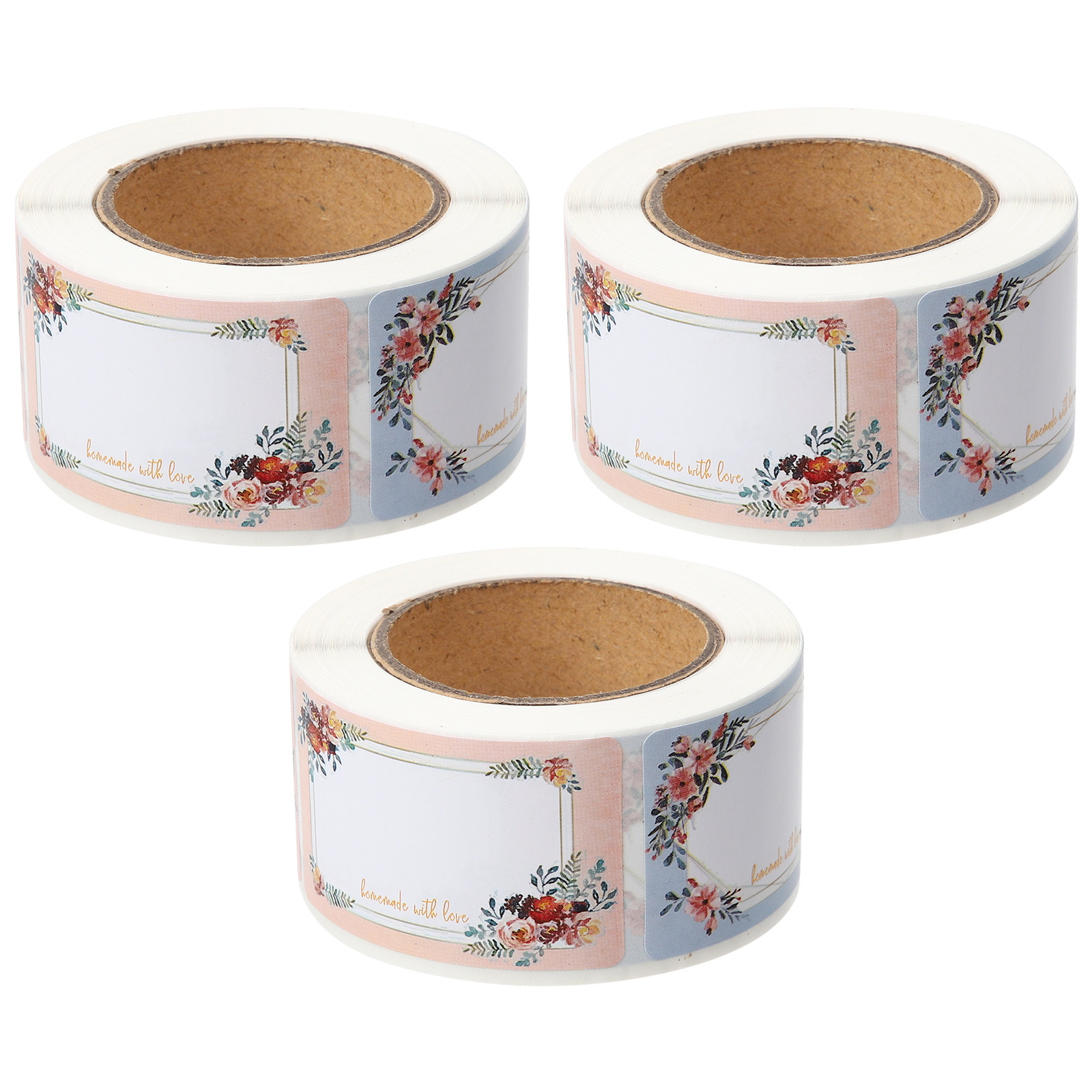 3 Rolls Blank Name Labels Stic - Food Storage Label ulasan dan harga