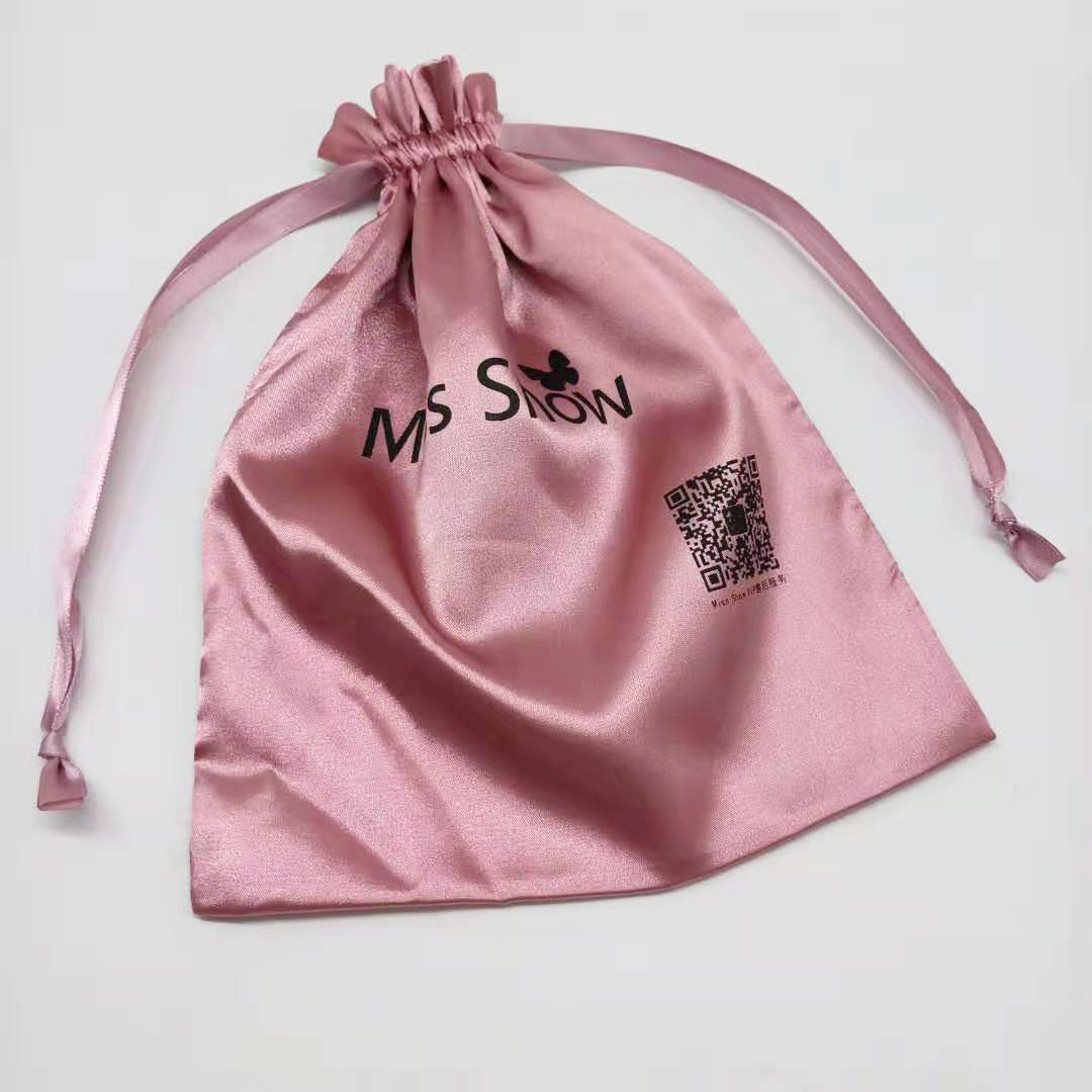 50PCS Satin Hair Bag Silk Draw - Zebra Food Storage ulasan dan harga