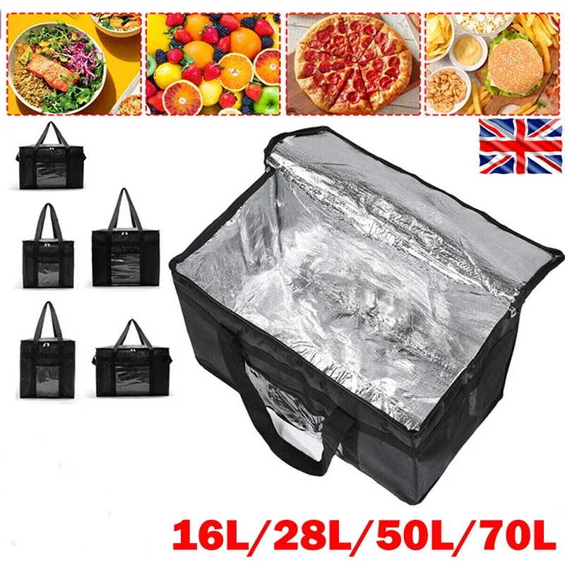 16L-70L Insulated Thermal Tote - Food Storage Zipper Bags ulasan dan harga