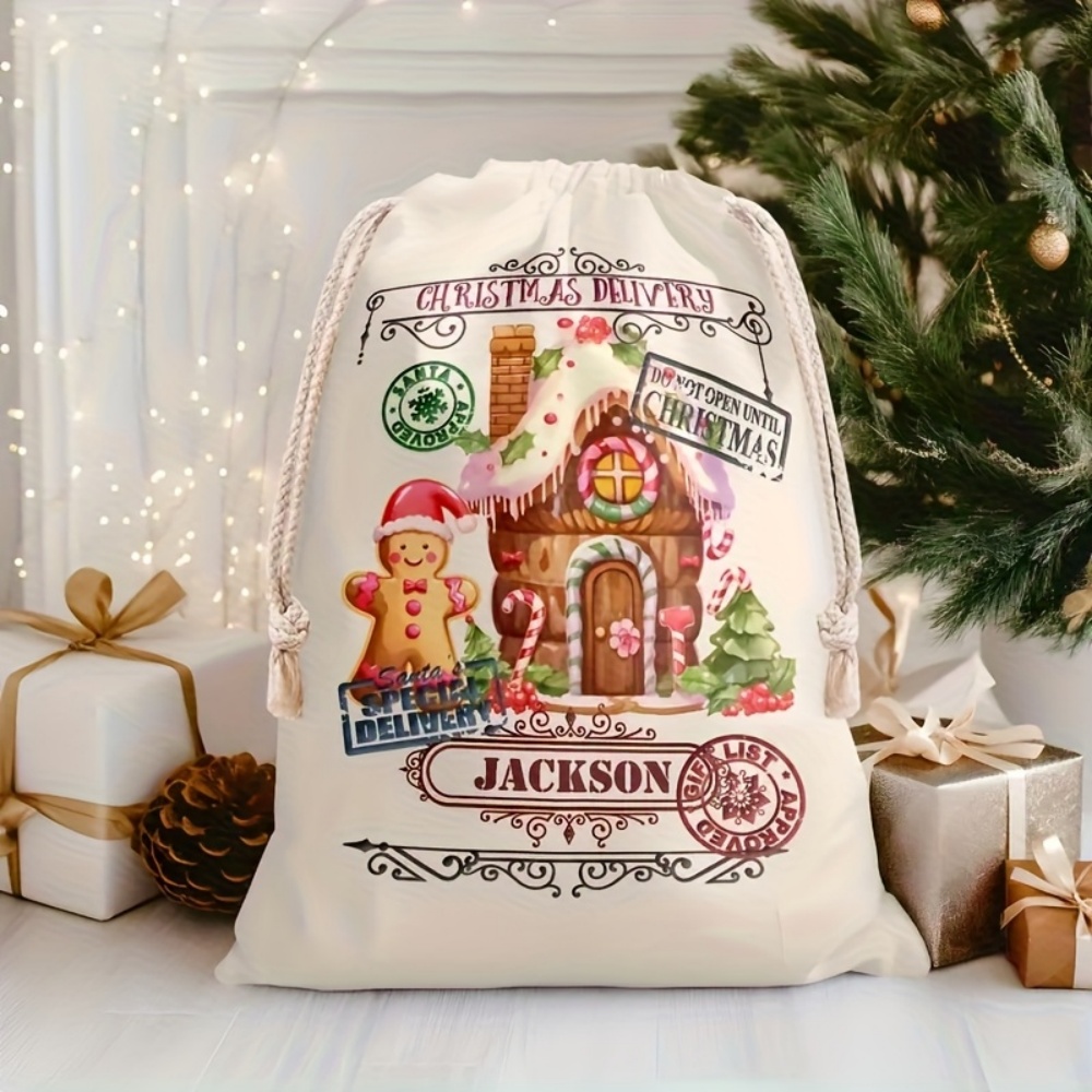 Custom Name Festive Gingerbrea - Zebra Food Storage ulasan dan harga