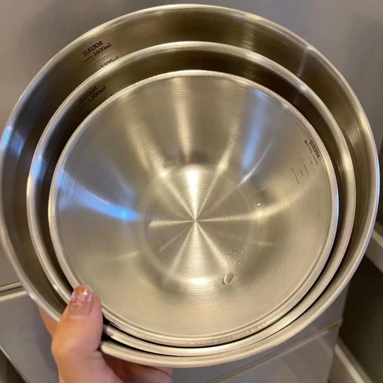 1-3 Stainless Steel Bowl Set w - Food Storage Eco Friendly ulasan dan harga