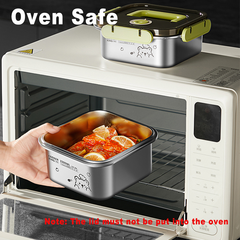 COOKER KING 420ml-6200ml Large - Food Storage Eco Friendly ulasan dan harga