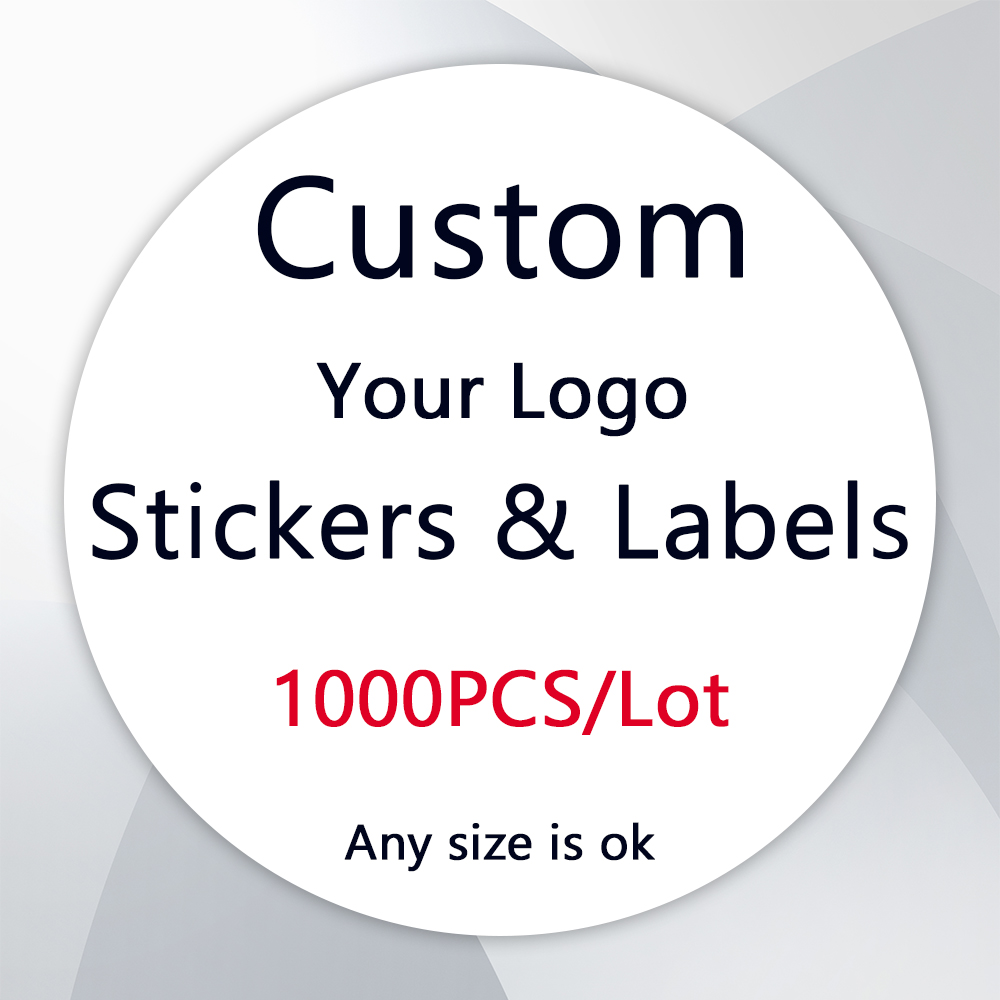 1000PCS Custom Stickers Custom - Food Storage Label ulasan dan harga