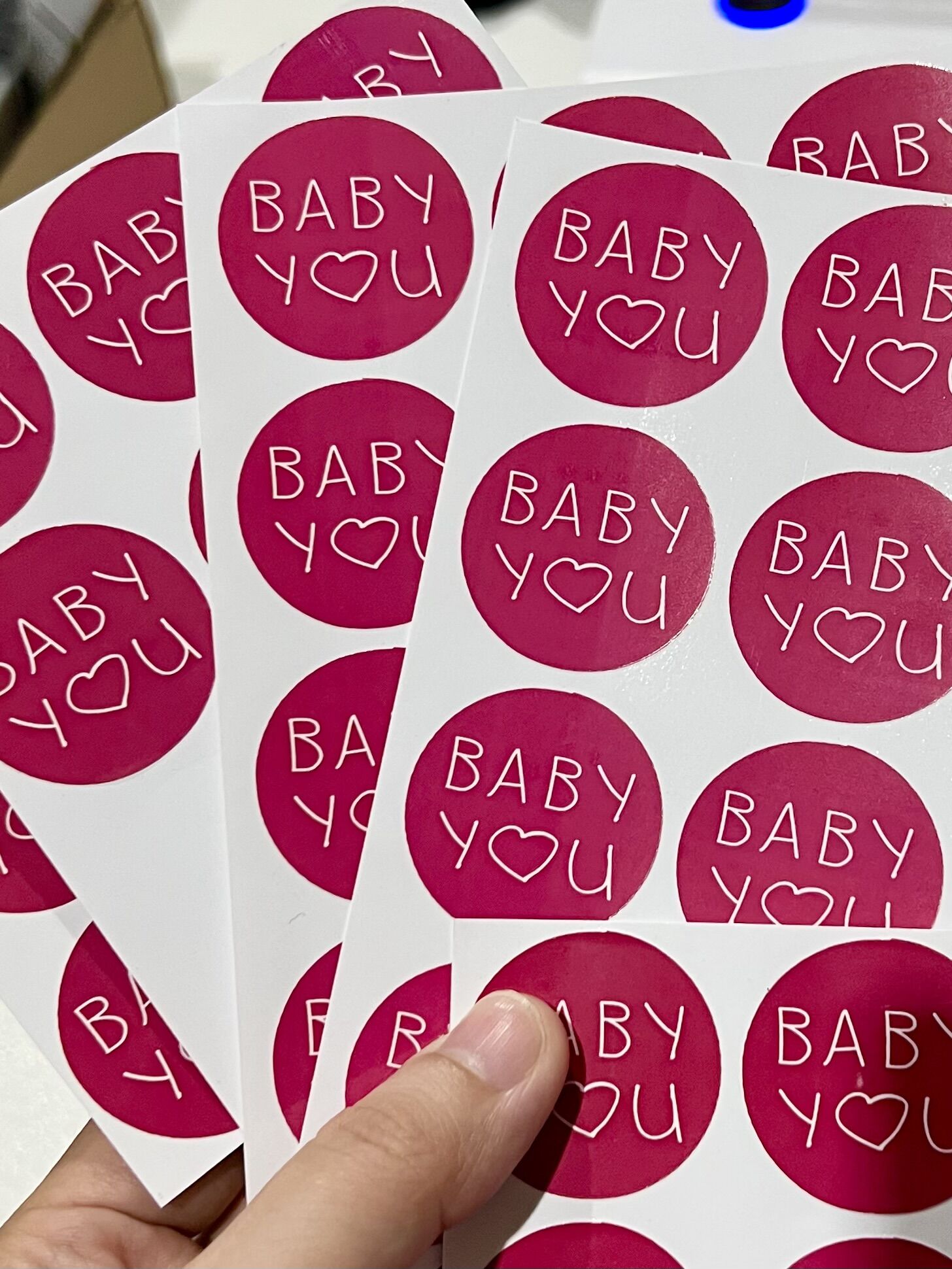 1000PCS Custom Stickers Custom - Food Storage Label ulasan dan harga
