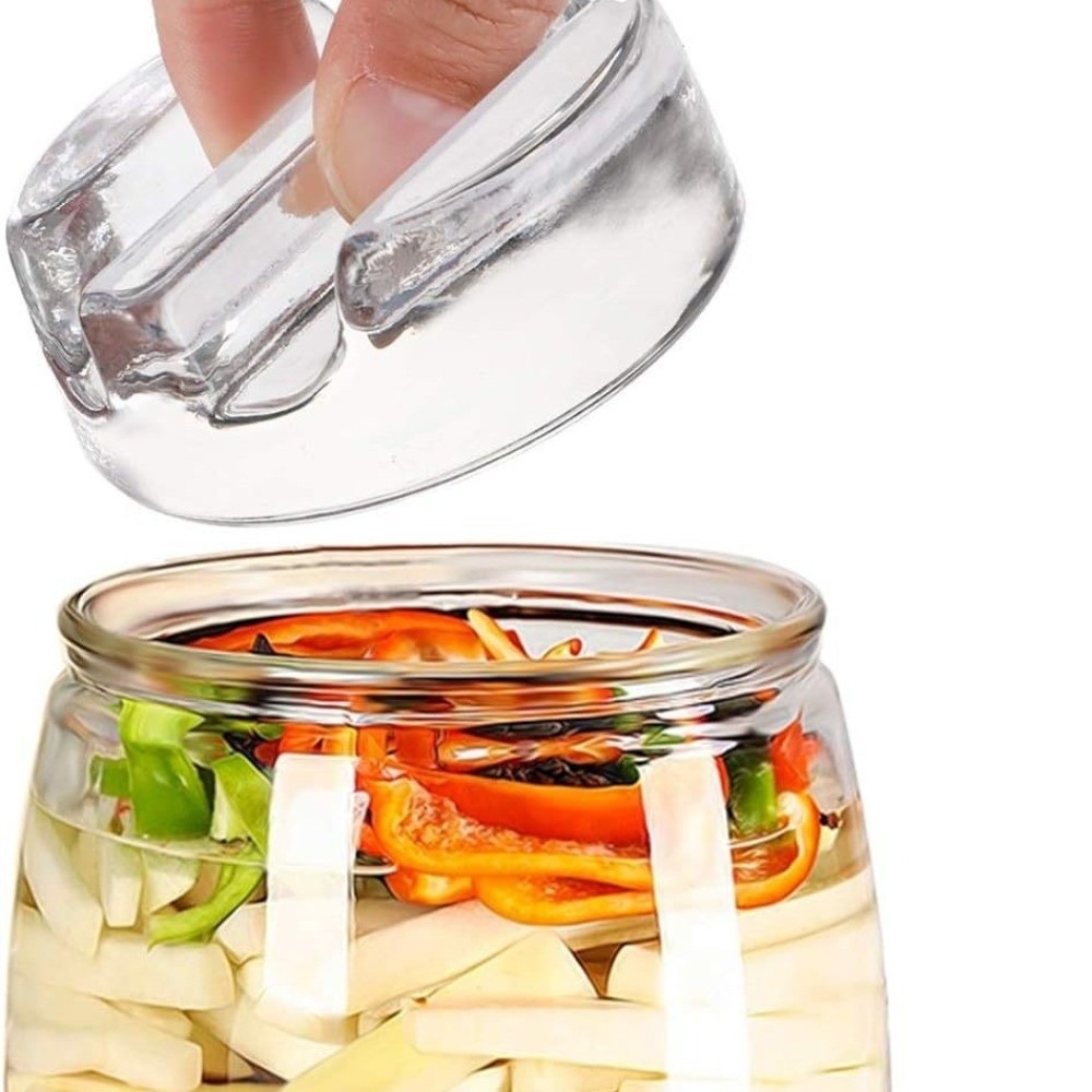 Fermented Glass Weights with H - Mason Jar Wide Mouth ulasan dan harga