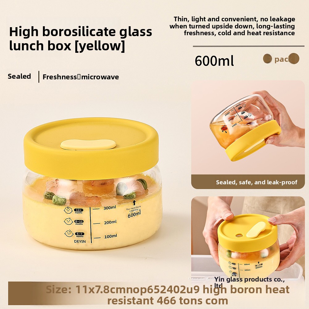 Glass Food Storage Container A - Food Storage Eco Friendly ulasan dan harga