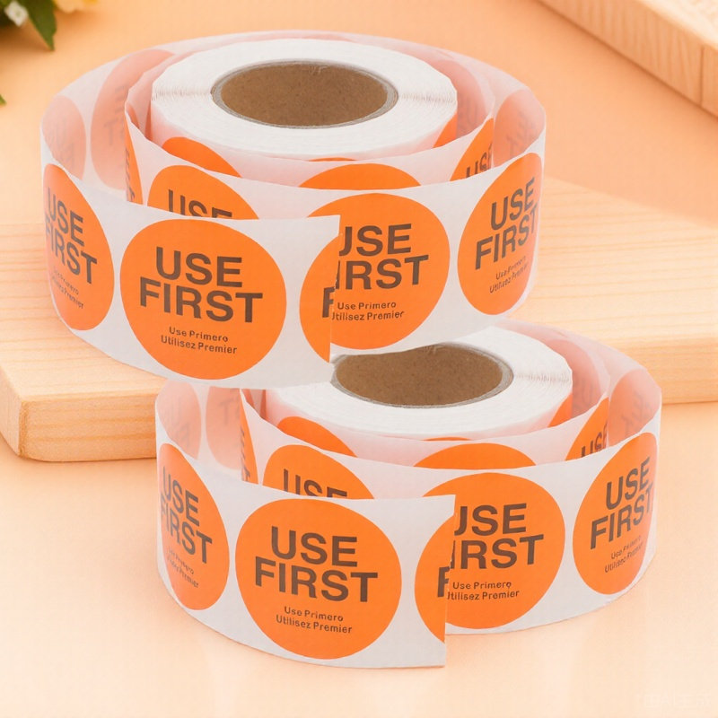 2 Rolls Inventory Control Labe - Food Storage Label ulasan dan harga