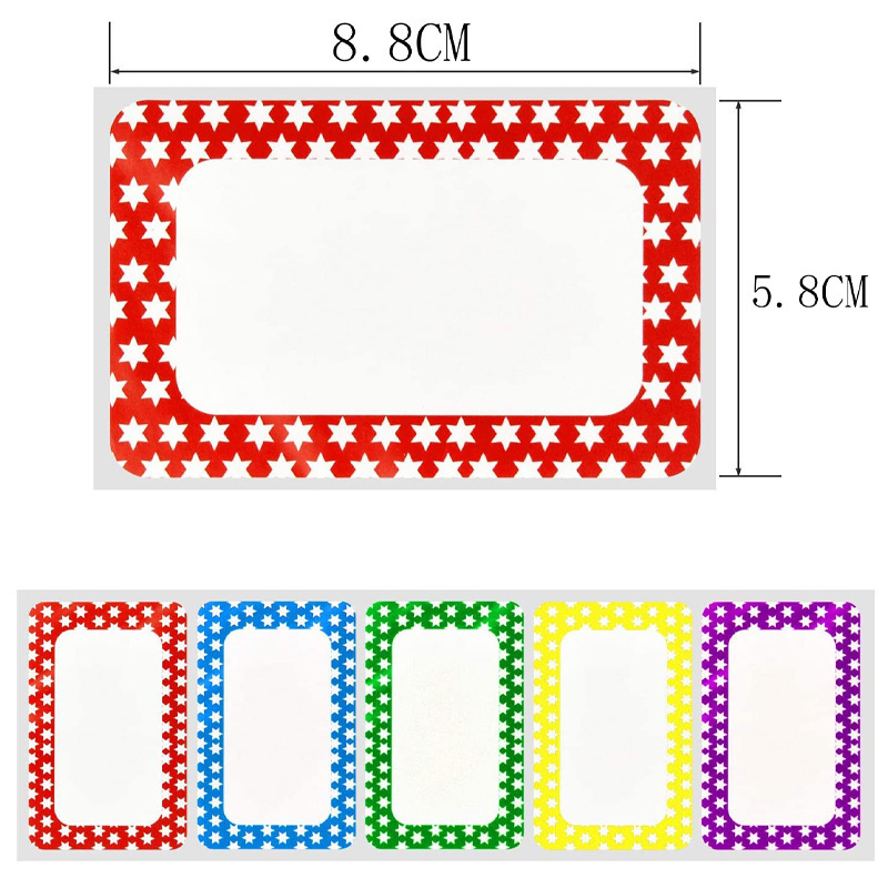 50-150pcs Colorful Blank Handw - Food Storage Label ulasan dan harga
